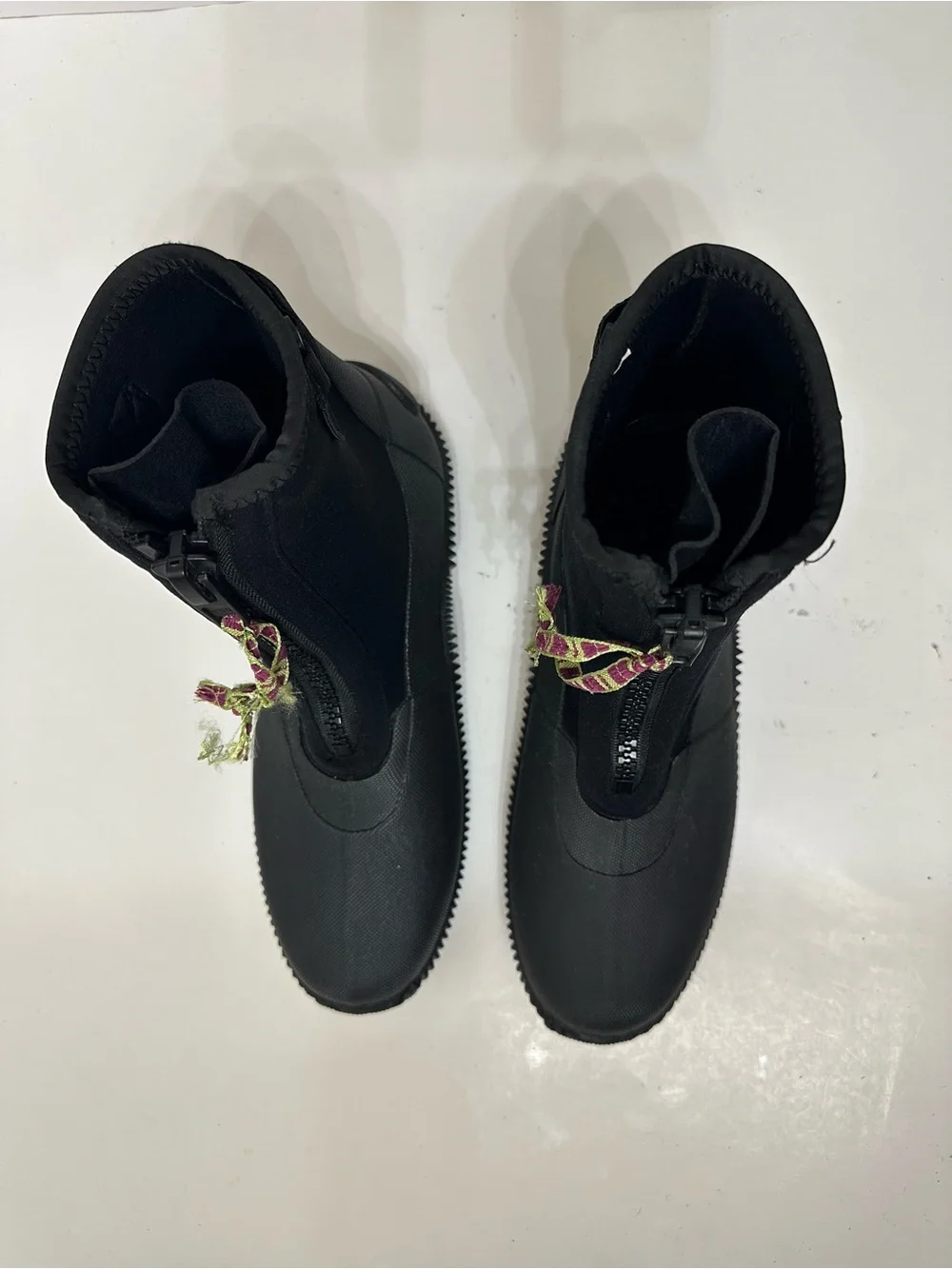 Hodgman Black Neoprene Wader Shoes Size 10 With Zipper